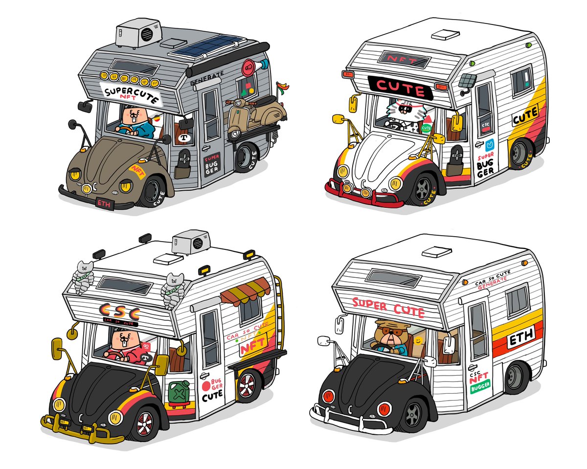 Volkswagen super bugger
@CarSoCute_NFT