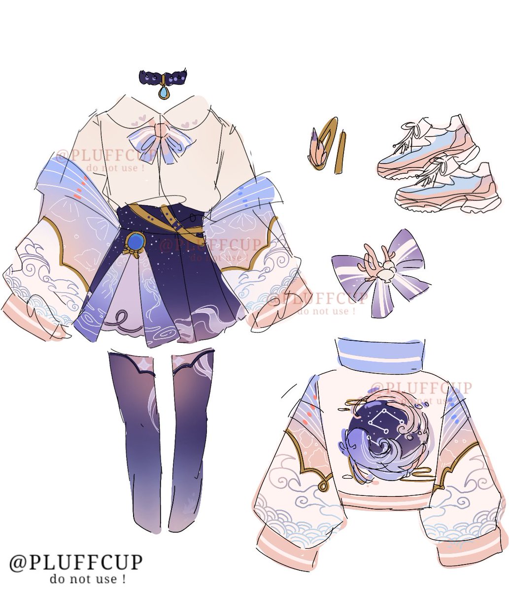 pluffcup's tweet image. some genshin inspired outfits 🫶🫶🫶
(1/2) kazuha nd kokomi