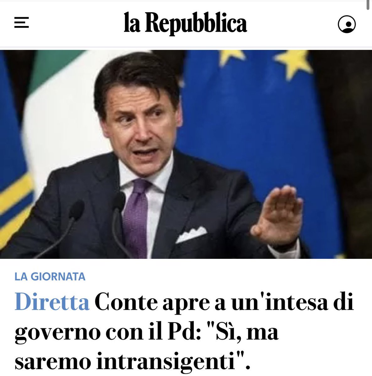 raffaellapaita's tweet photo. Che vi dicevo? Hanno fatto finta di rompere e poi PD e M5S torneranno assieme. 
L’UNICA ALTERNATIVA a questo teatrino è il #TerzoPolo #ItaliaSulSerio https://t.co/SJD5ahsm2l