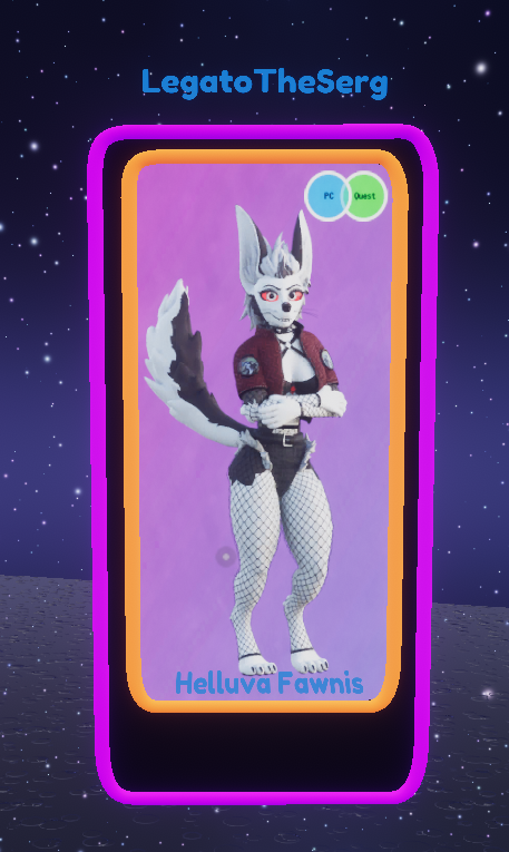 KumoPolyWorks's tweet photo. You can now grab the Helluva Fawnis texture on the avatar world, made by @LegatoArt @GalacticPancak1 (not sure which is your main ac 😅) https://t.co/wyJM5UU9Mw https://t.co/ix9veybL6t