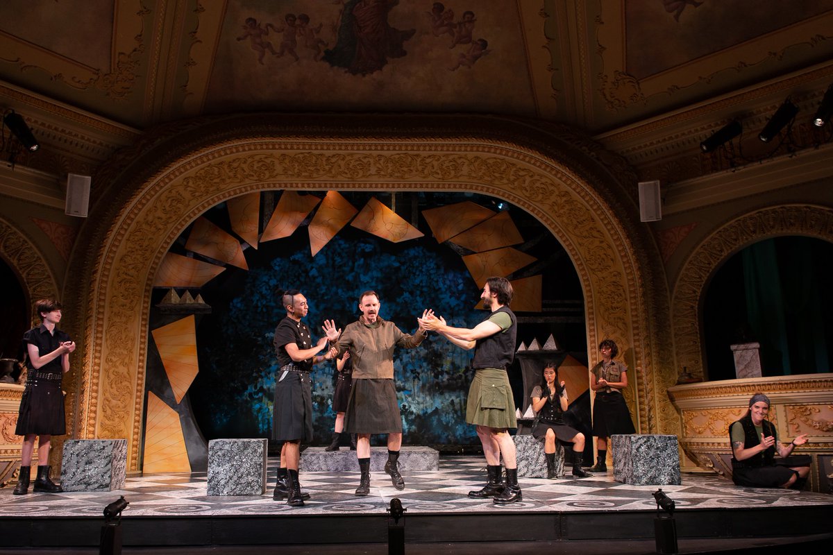 TAMonmouth's tweet photo. Today's the Day! Last night we said goodbye to "Antony + Cleopatra" and today we say goodbye to "Comedy of Errors" as well as the Summer Company. Thank you to those who came to see us this summer and we'll see you in September for our production of "A Midsummer Night's Dream"! https://t.co/LrcZnCKRD1