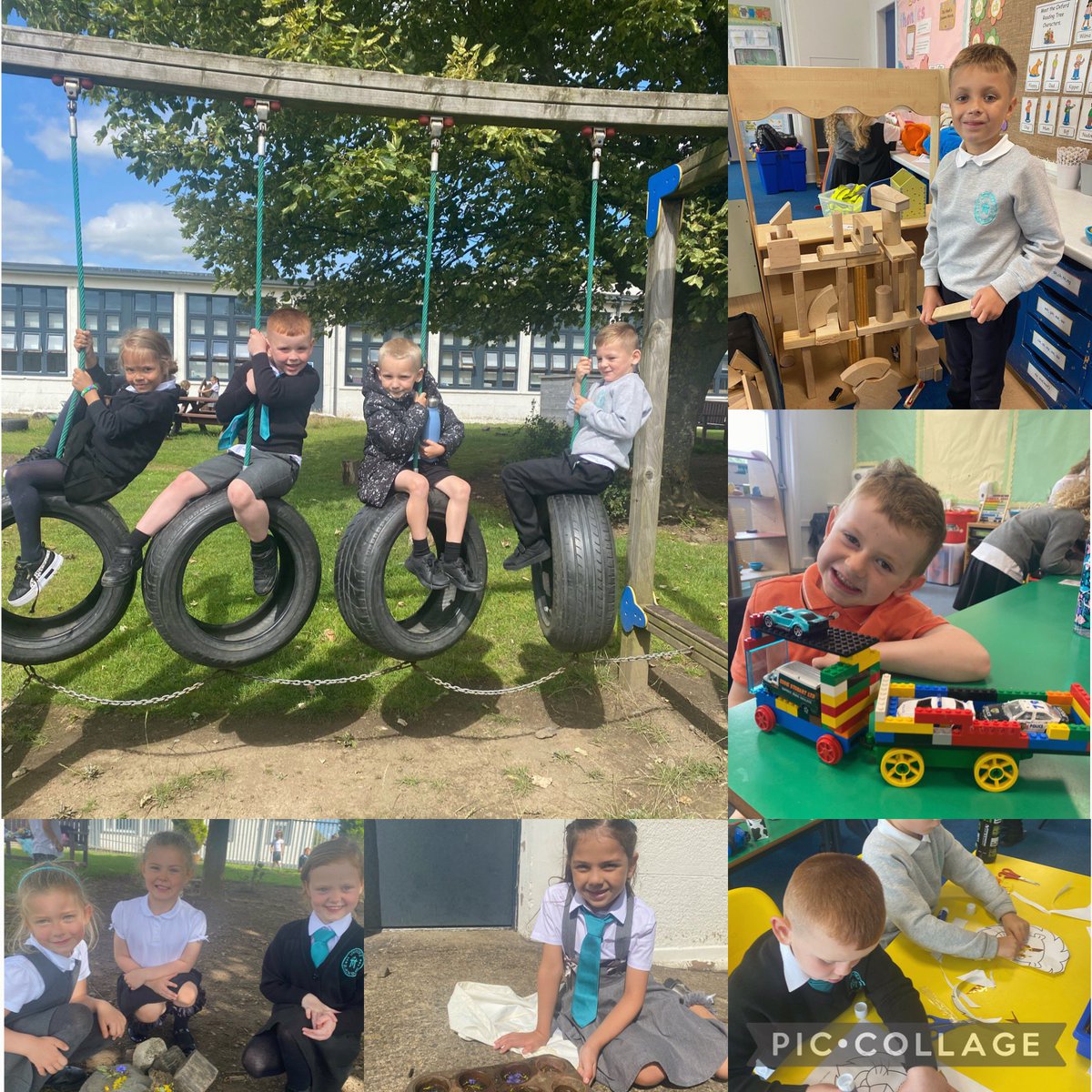 OLadyOLourdes's tweet image. P2/3 have just loved their first week back at school ☺️. We have been so busy, building, creating and playing with our friends! Well done for a fabulous first week back everyone 💙. #ClassFamily
