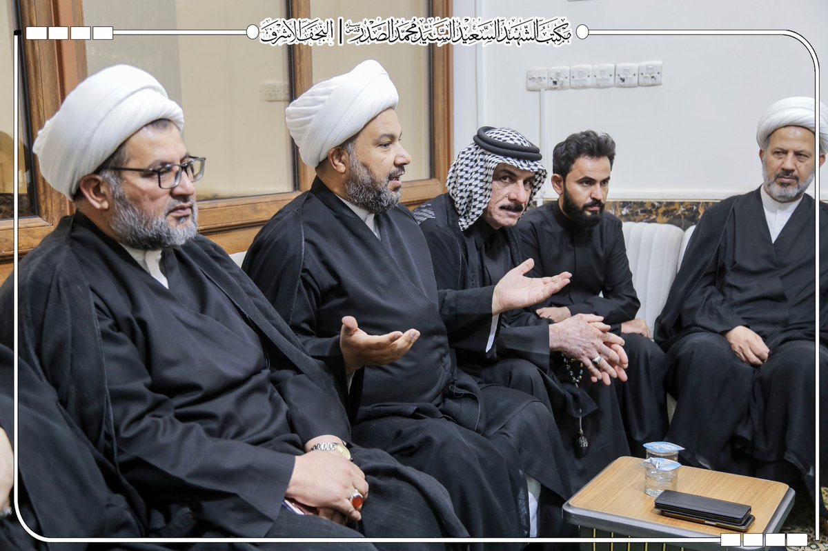 alsaderoffice's tweet photo. يستمر مكتب الشهيد السعيد السيد محمد الصدر (قدس سره) في النجف الاشرف باستقبال النخب والوفود من مختلف فئات وشرائح وطبقات المجتمع . 
https://t.co/92VsrJ6rv6 https://t.co/rdhVgZqsm2