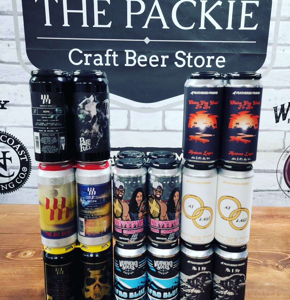 thepackienh's tweet photo. Helping you plan your day properly since 2017
.
.
.
#sudsdaysunday #modestman #weatheredsoulsbrewing #featheredfriend #thepackienh #thepackie #manchesternh #craftbeer https://t.co/qXLbfPULsy