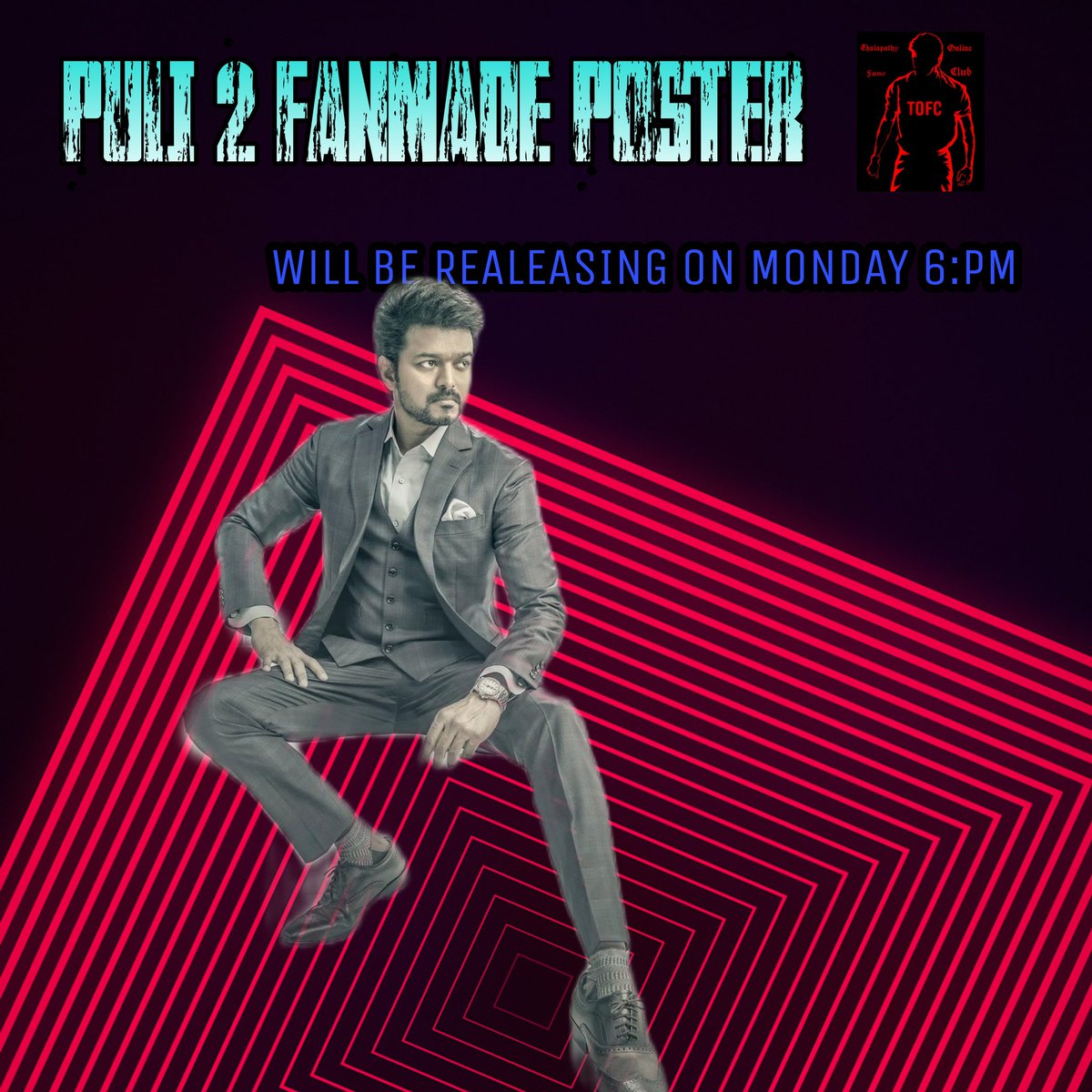 Thalapathymudh3's tweet photo. #identityofsouthindia_vijay
#Vijay
#puli2
@actorvijay
@VTMOffl
@JudeJerome_Offl
@GuRuThalaiva
#Varisu
Tmrow 6 pm nanba💥
Yaarula waiting https://t.co/JPpVAy62zc