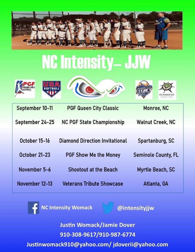 KenzieMcCoy1616's tweet photo. Looking forward to another great season with my intensity girls! https://t.co/v1pkJtKBZp
