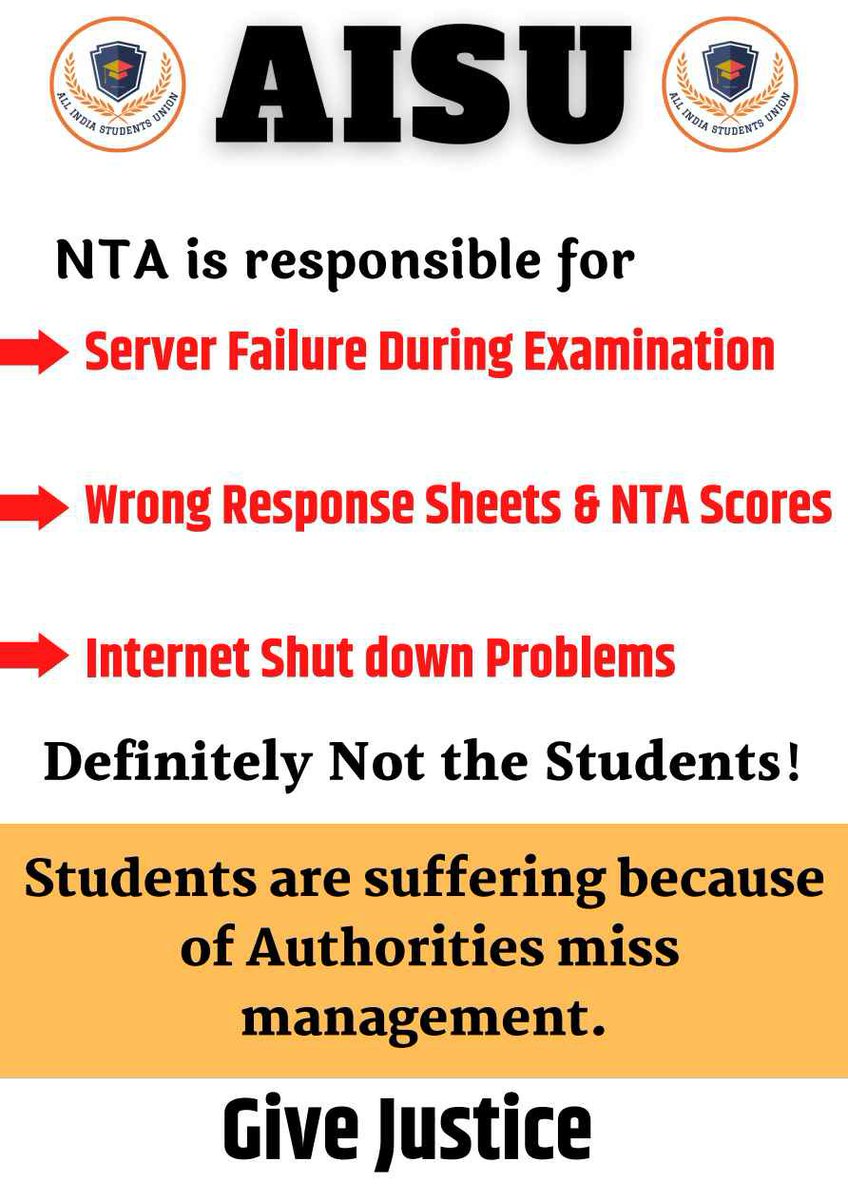 NirajKu77710888's tweet photo. We want fair attempt becoz we deserve it!!#CANDLEMARCHforJeeNeetJustice
#jeemainThirdAttemptForAll @Official_AISU
@erPawanBhadana @DG_NTA @narendramodi @PMOIndia @ABPNews https://t.co/FdkLQ132S3