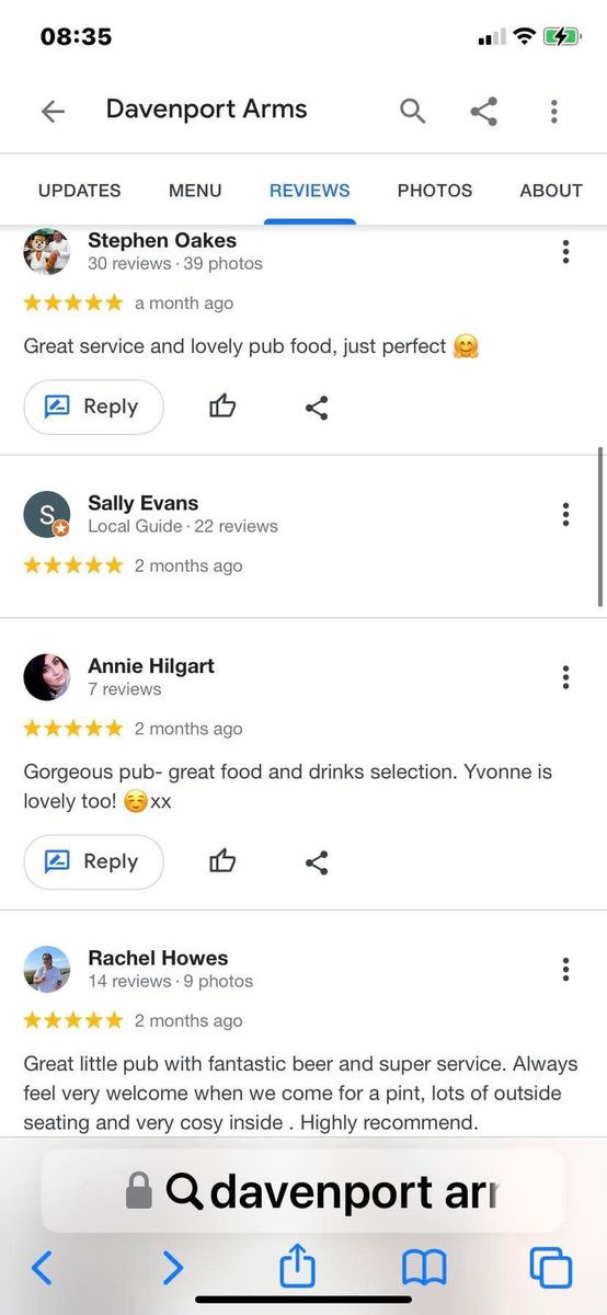 thiefsneck's tweet photo. @thiefsneck some lovely reviews really appreciated still short staffed 😩 #beer #caskale #dogfriendly #hiring #traditionallocal #pub https://t.co/RhCxQfFtzP
