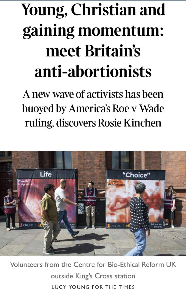 chimenesuleyman's tweet photo. We’re fucked. We’re going to be fighting against overturning abortion rights next in the UK. This is how it always starts — derail from issues that affect a demographic by creating a boogeyman to “fight” instead, followed by the sympathetic intros of the far right in the press. https://t.co/BVxSSYA7bb