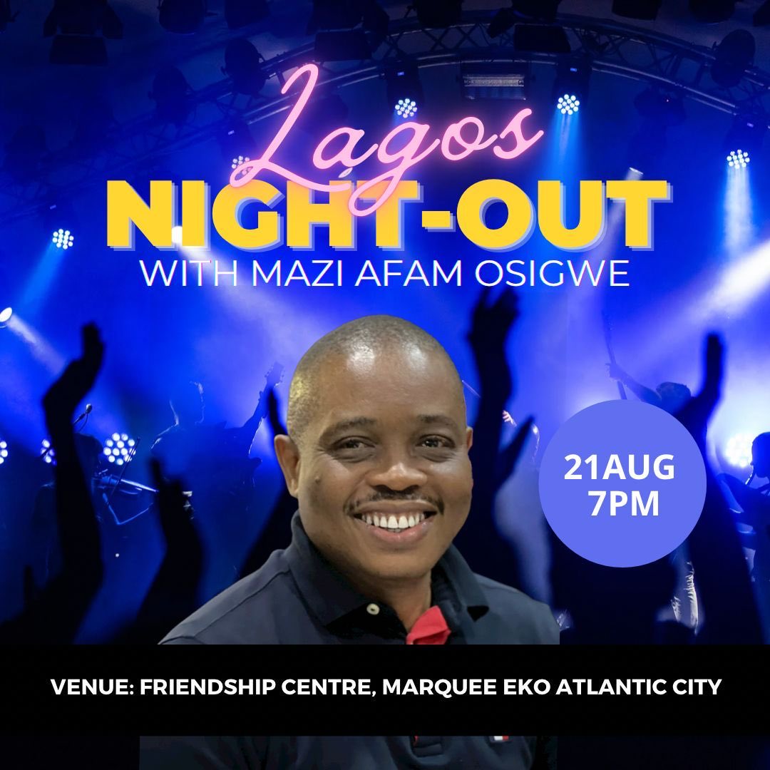 You’re in Lagos for the NBA AGC? Come, relax and have fun. There’s enough to eat and drink.