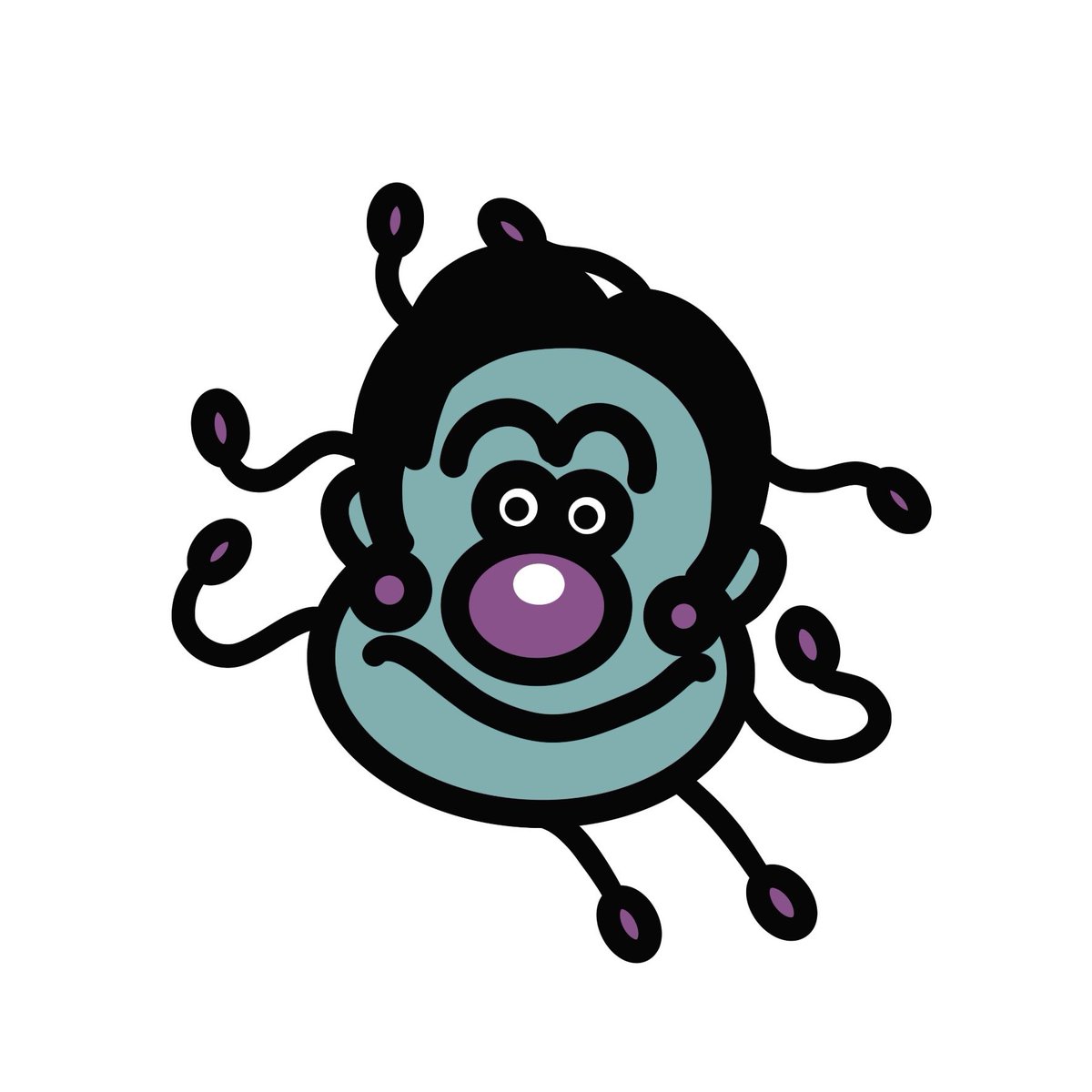 Q 似てる有名人は A カビルンルンです 現代切り絵作家 下村優介のイラスト Q 似てる有名人は A カビルンルンです 現代切り絵作家 下村優介のイラスト