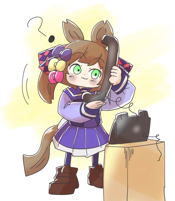 #ひとくちファル子 #ウマ娘 #スマートファルコン いや問い合わせるな 