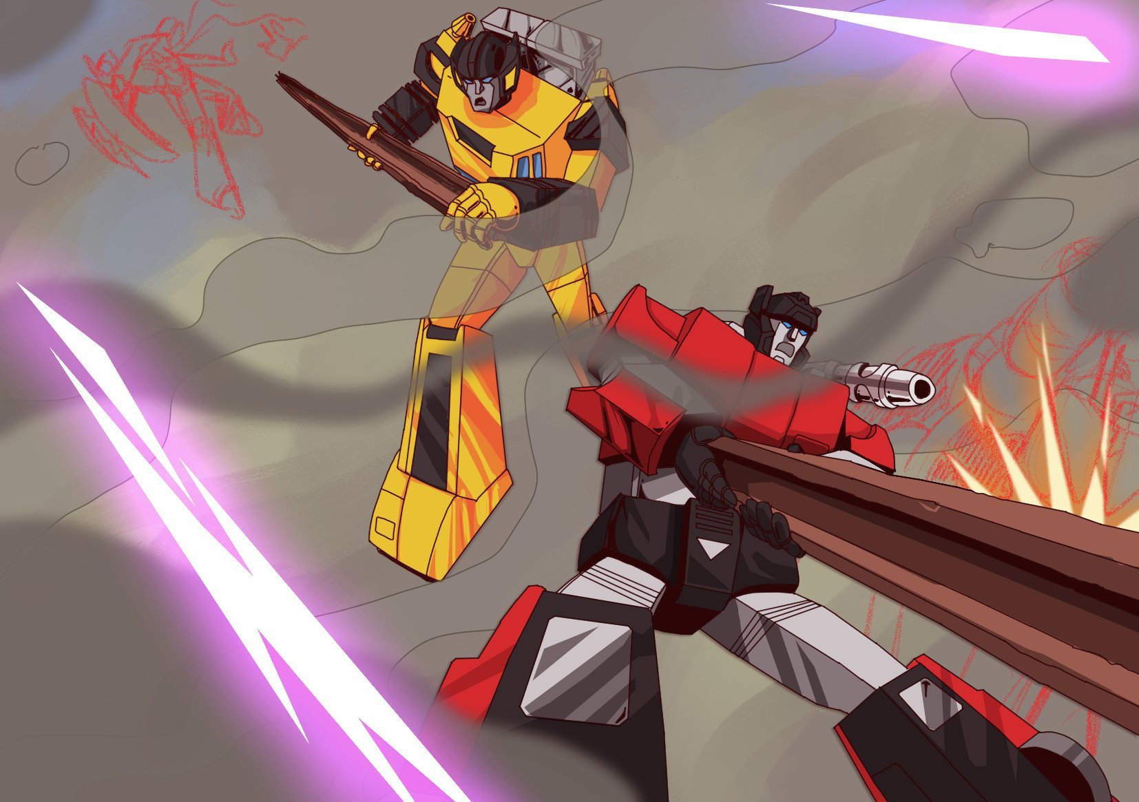 The Original Draft Of Transformers The Movie Freakin' Awesome