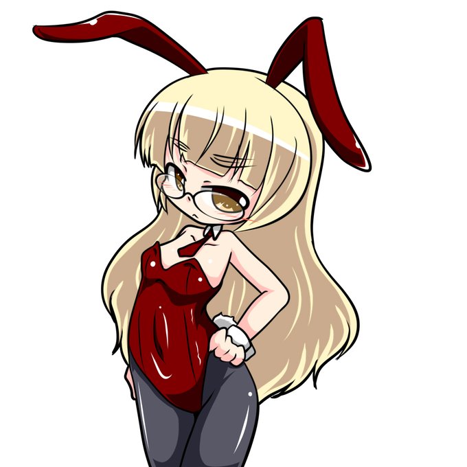 時間が無いのでさくっとペリーヌさん描いとく。
 #バニーの日 