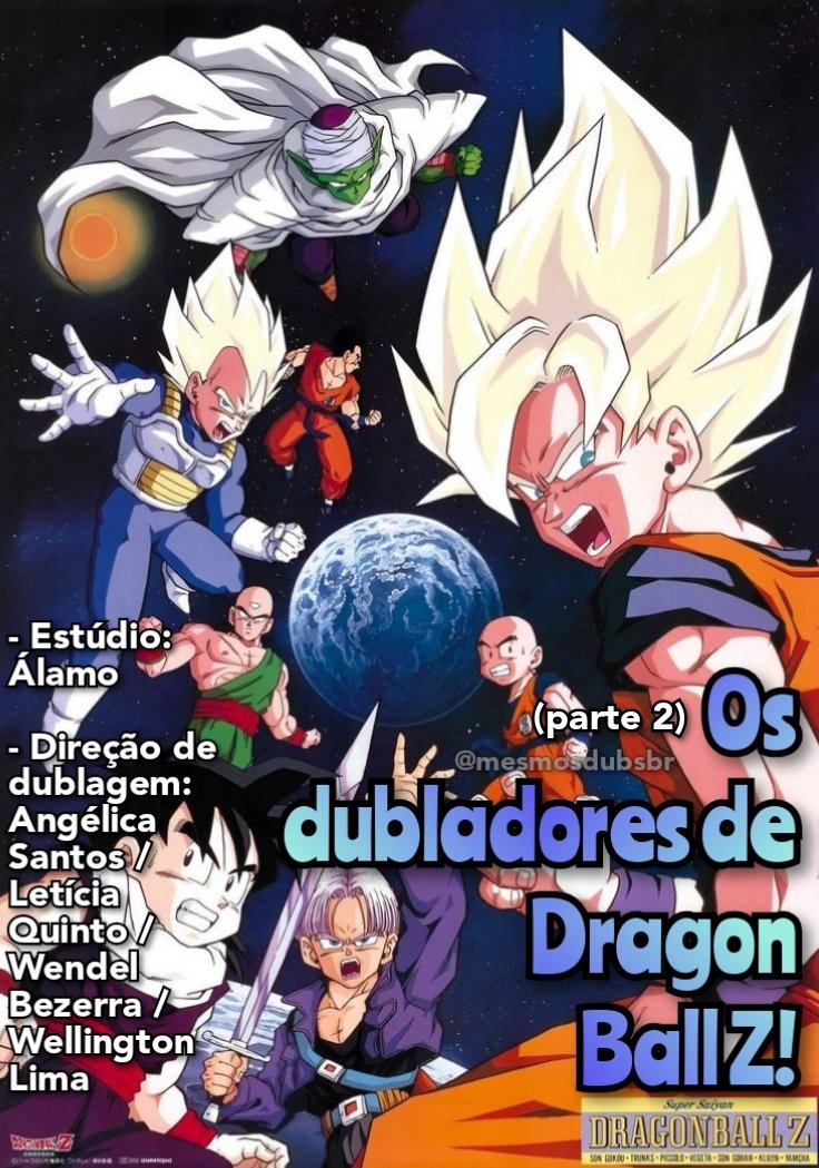 Personagens Com os Mesmos Dubladores! on X: A OUTRA thread que