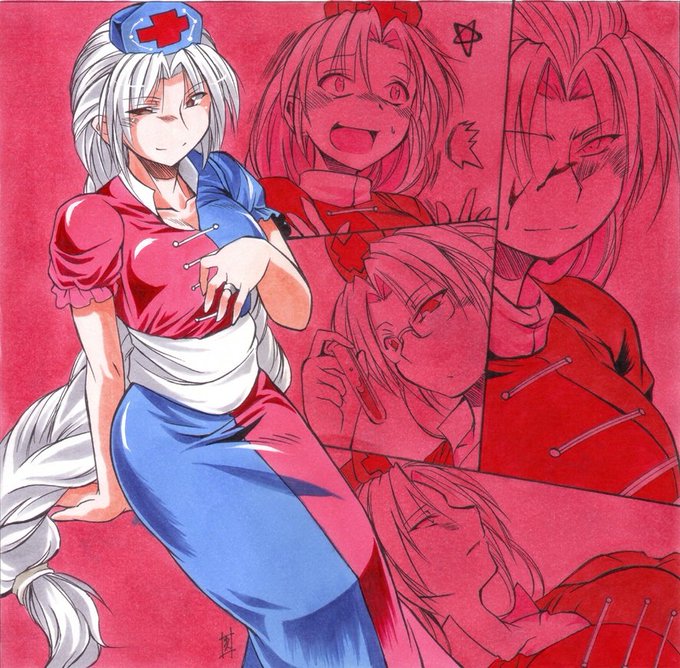 #自分の好きなキャラ一人の画像を四枚貼る 