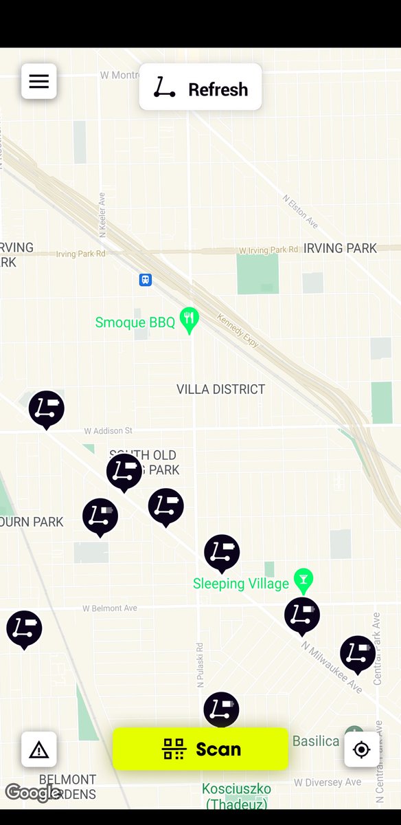 Looks like someone reset their fleet this morning. Good job <a href="/Superpedestrian/">Superpedestrian</a> !