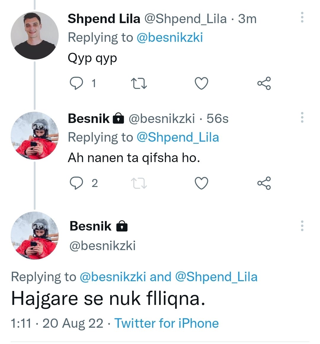 Shpend_Lila's tweet photo. I thash nje llaskucit qyp, ja nisi me shajt. O Besnik, nana jem na ka rrite vet nje shpi, masi u zhduke baba. Osht gru qe ka kalu shume sfida. Na e adhurojme. Ti nuk na ofendon neve. Po e ndaj kete foto veq me ju kallxu tjerve cfare kakluci je. @besnikzki https://t.co/TBkyImP78W