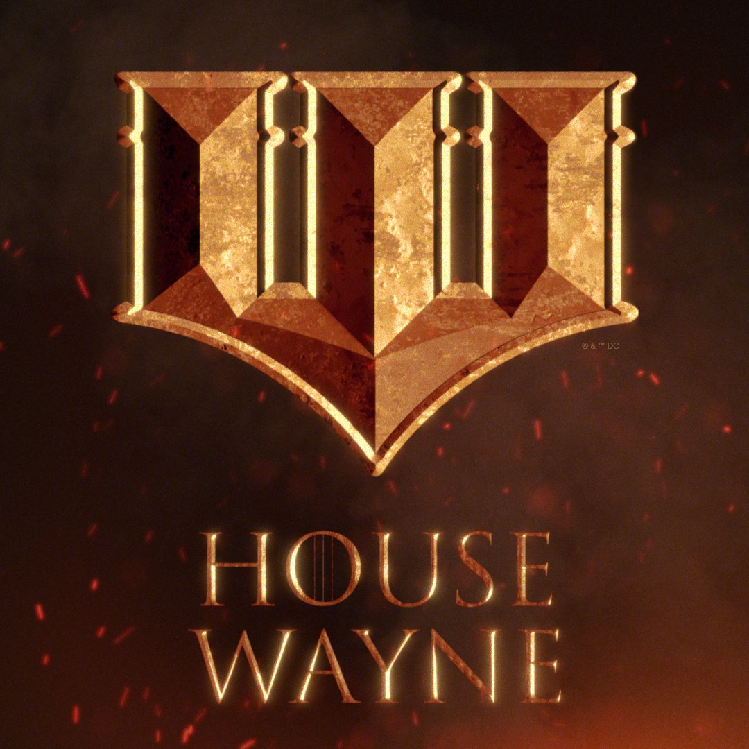 Batman's tweet image. Join House Wayne as we raise our banner to celebrate the premiere of House of the Dragon. 

Streaming tonight at 9PM on @HBOMax. #HOTD