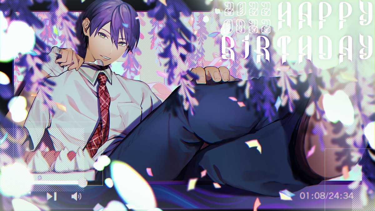 「よい一年を#金剛力也像 #剣持刀也のお誕生日会 」|めいじ卍丸†のイラスト