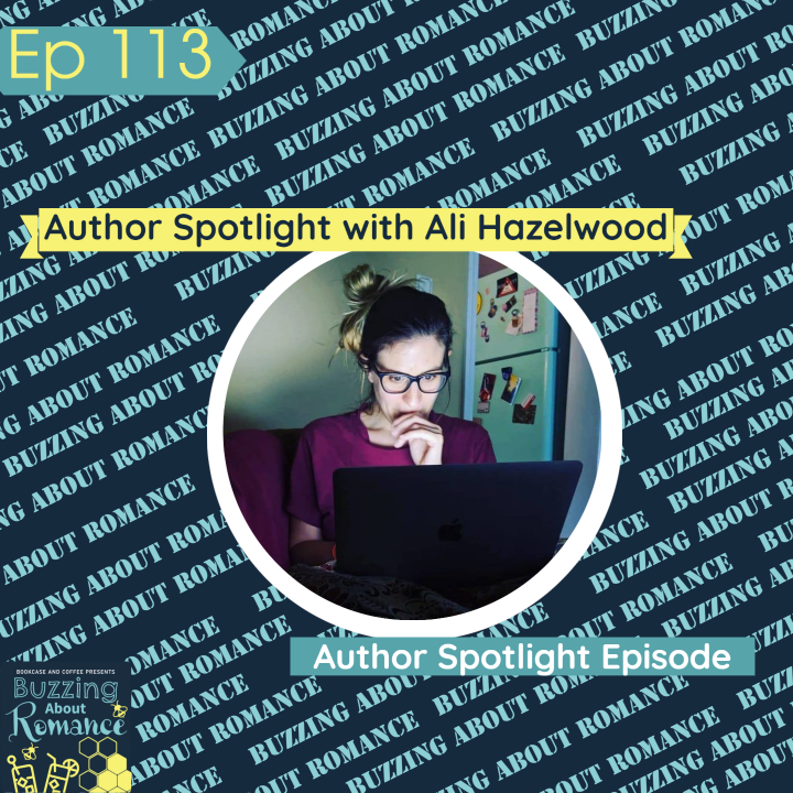 BuzzingRomance's tweet photo. 🎧New Episode out today! 🎧

On this episode of Buzzing about Romance we are chatting with author Ali Hazelwood.
https://t.co/5fxIY70j8W

#podcast #ladypodsquad #litpodcast #bookpodcast #books #bookishpodcast #audiobooks #audiobooknarrators https://t.co/1NSRC43hEz