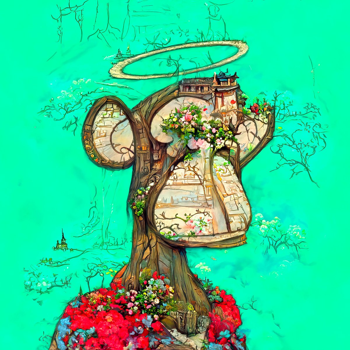 Don't forget to zoom in!
There is so much detail hidden within the #AIPES!
On top of the beautiful art, you have an amazing community &amp; a unique swap mechanism, not seen before in the NFT space! Great entry price right now #NFTs #AiArtwork #NFTCommunity
opensea.io/collection/aip…