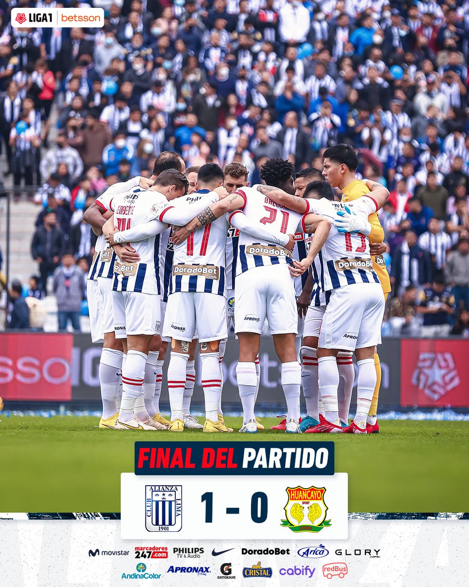ClubALoficial's tweet image. ⏱ |𝗠𝗜𝗡𝗨𝗧𝗢 𝗔 𝗠𝗜𝗡𝗨𝗧𝗢| ⏱

@ClubALoficial 1-0  @clubshuancayo 

⛳️ 𝐂𝐮𝐥𝐦𝐢𝐧ó 𝐞𝐥 𝐩𝐚𝐫𝐭𝐢𝐝𝐨.

¡𝐆𝐀𝐍𝐀𝐌𝐎𝐒!💙

¡𝐀𝐑𝐑𝐈𝐁𝐀 𝐀𝐋𝐈𝐀𝐍𝐙𝐀 𝐓𝐎𝐃𝐀 𝐋𝐀 𝐕𝐈𝐃𝐀!⚪️🔵

#AlianzaCampeón
#EstoEsAlianza