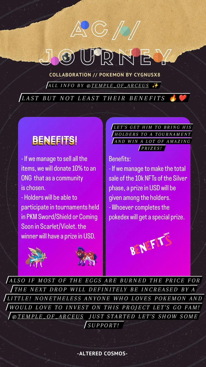 altered_cosmos's tweet photo. Hi AC FAMZ 😌🙌🏻✨ I'm here to share my friend's project @TempleofArceus POKEMON LOVERS Y'ALL WILL LOVE THIS! CHECK THIS OUT 😌🙌🏻✨ THANKYOU ⬇️ READ UP!!! https://t.co/QgV5bcLDdT