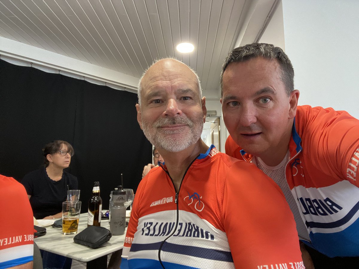 Chairman &amp; Vice Chairmams Post ride buffet @vernoncarus sports club