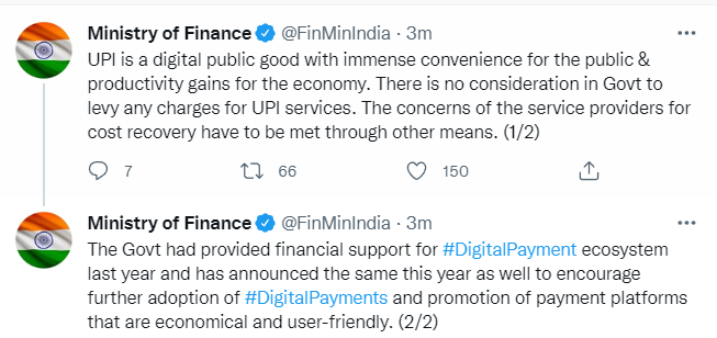 ebuzzprocom's tweet photo. Another fake news busted about #UPIpayment regards #UPICharges https://t.co/6abgbAKKtJ