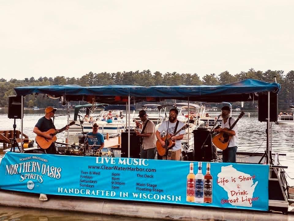 Today! 3-7pm at @ClearwaterHarbor Waupaca! #atownunplugged #caaaaawwwwww
