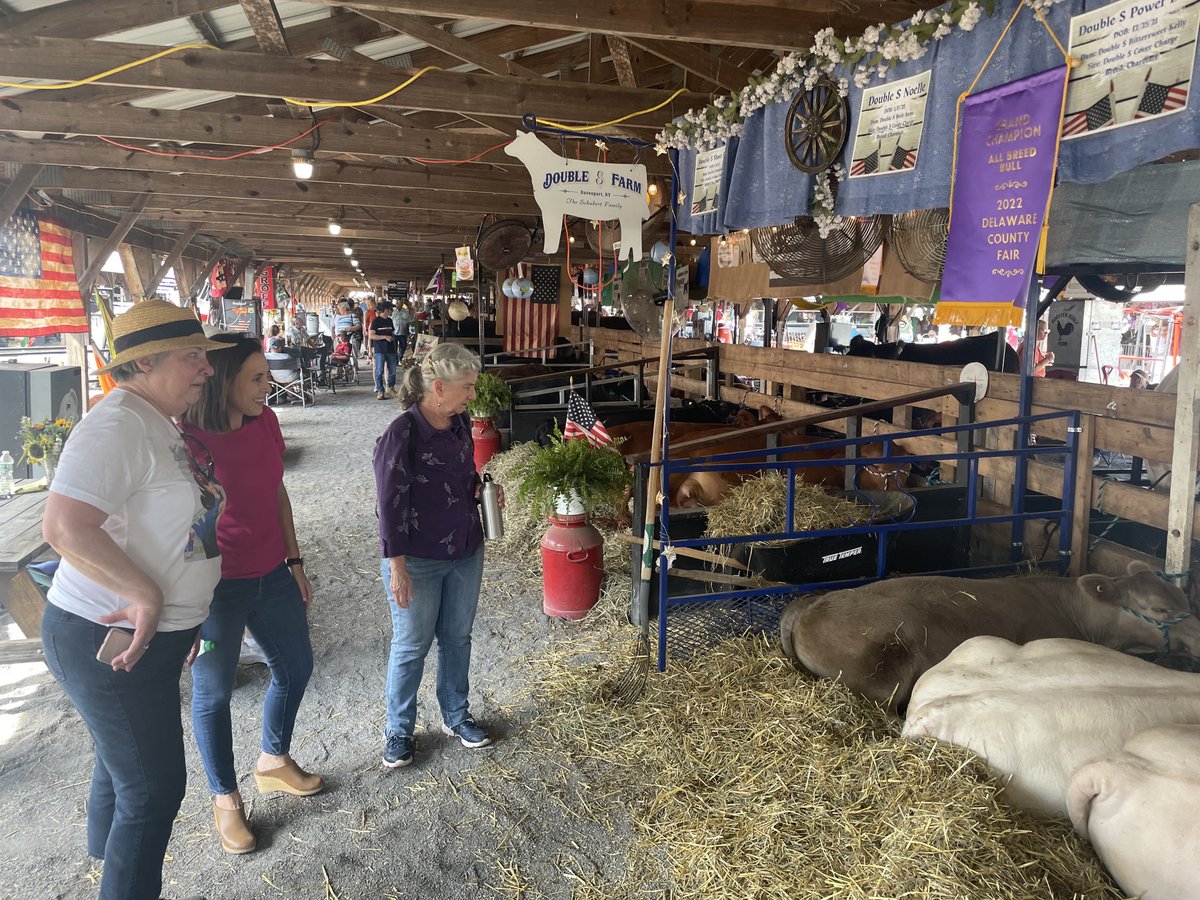 jamiecheney4ny's tweet photo. Nothing better than county fair season, especially when you get to spend it with the Delaware County Democrats!

Early voting ends TODAY in #NY19! Find your polling location here: https://t.co/7647v530mH https://t.co/4XzqBDhSsL