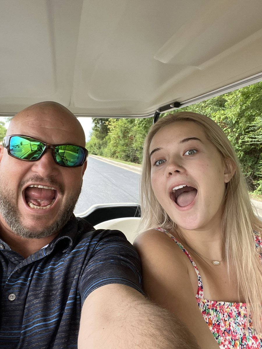 Serving in the parking lot at Community Bible East with Lex! #serve