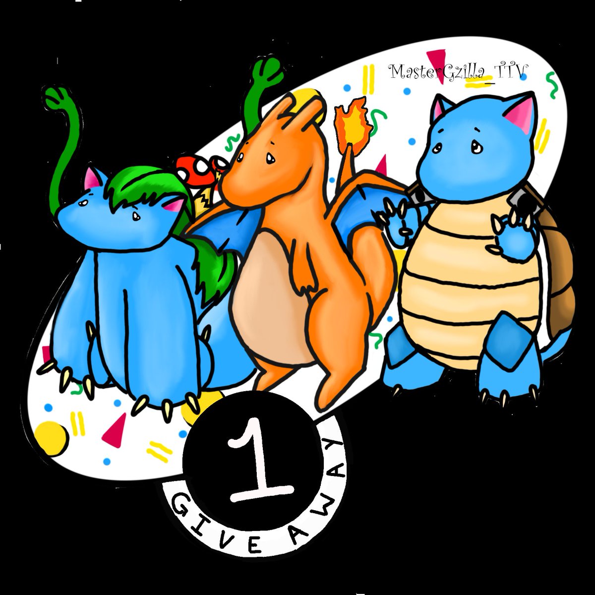 MasterGzilla's tweet photo. We have our first official sticker for put pokémon giveaway made by 2 very talented supporters and friends of the channel, get your with an entry into the #PokemonTCG #Giveaways this month!! https://t.co/Z1rhzXk5oa https://t.co/QJoBzTxyrY