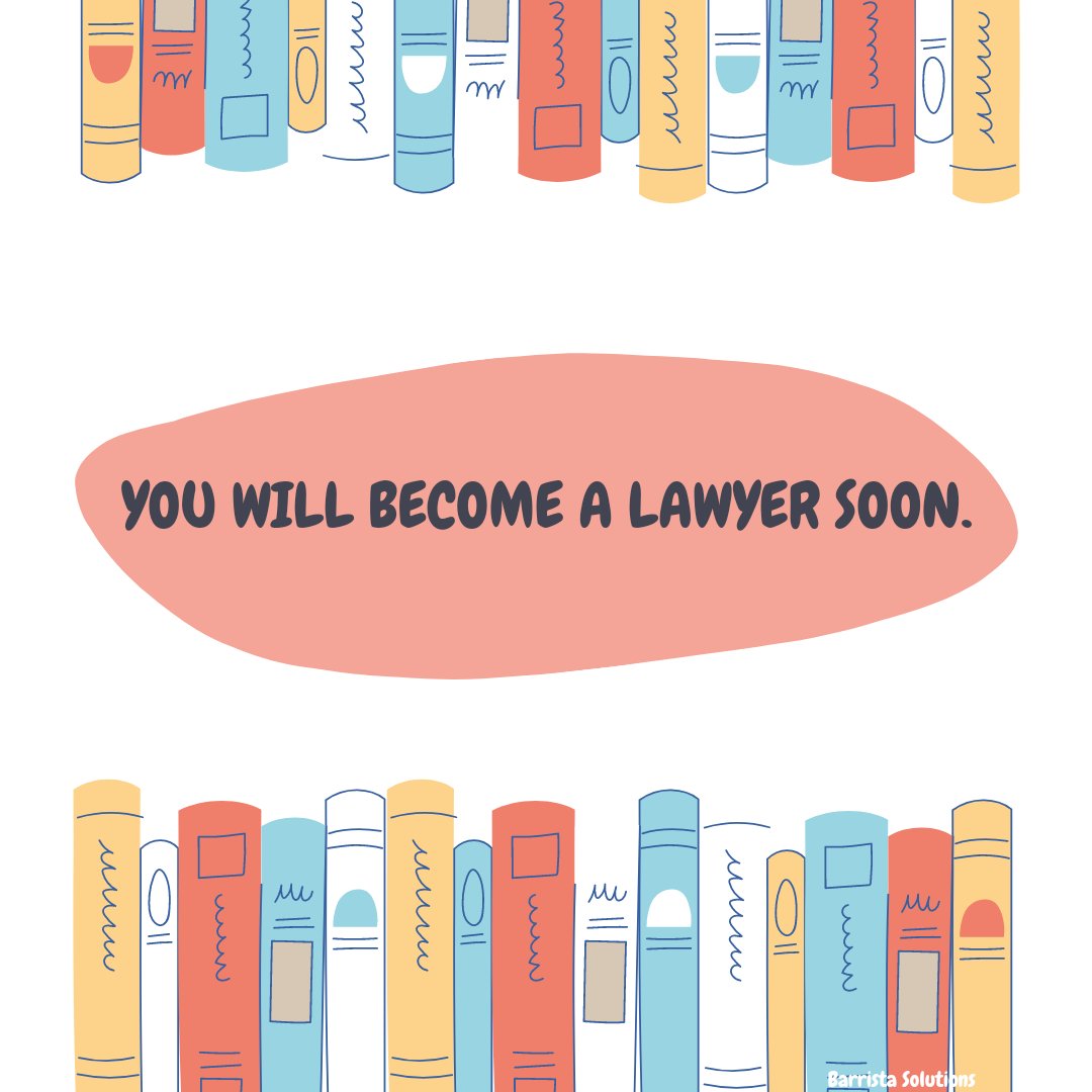 BarristaPH's tweet photo. You are destined to become a lawyer soon. https://t.co/vwe3X2AaGz