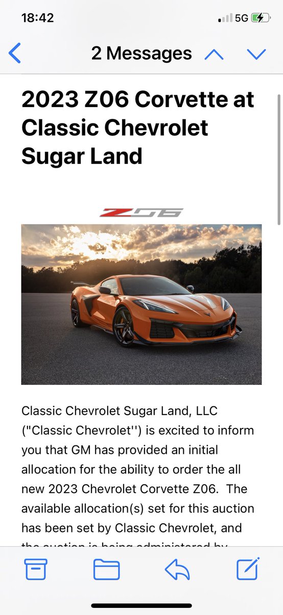 Zerin Dube on Twitter "How do you get around selling Z06s for MSRP