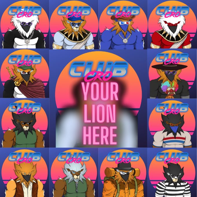 Have we not made you a custom PFP yet?

Share a photo of your favourite NFT below in the comments and we will #ClubCRO it for you 🌴

#LoadedLions #meerkats #boomers #alphabots #ballies #trip #psychokitty #PsychoKittyBaby #madhare #psychomolly #croskull #evoskull #NFT #Custom