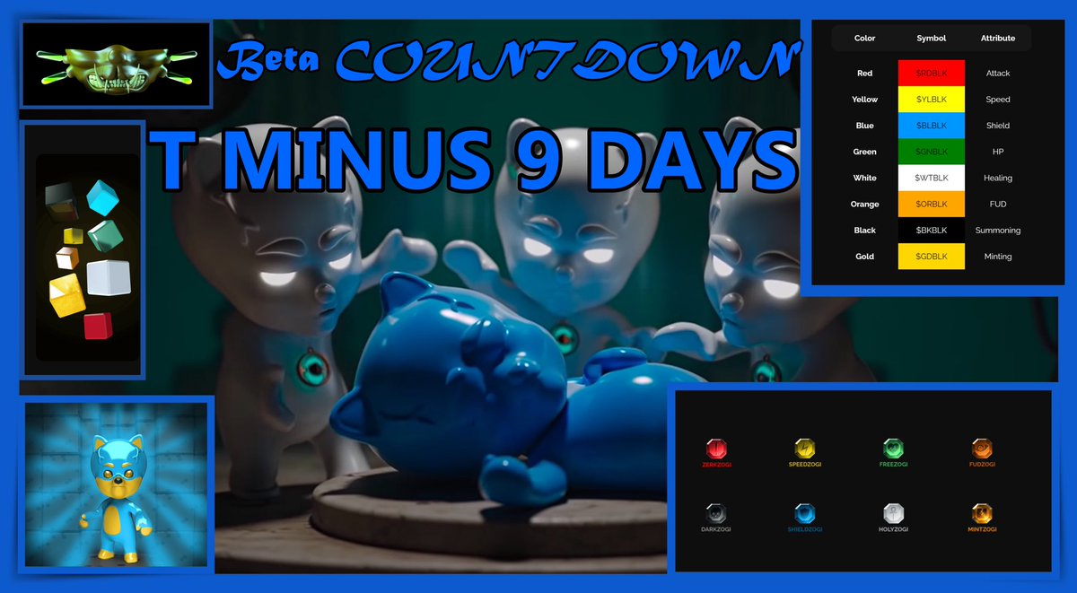CryptoEspressoo's tweet photo. $Bezoge #BetaCountdown 👀
🔥8 unique Breeds of #Bezogi
🔥Upcoming #NFT skins & Weapons
🔥Influencers being announced soon👀
🔥Blocks you mint develop a custom stat per attribute within the game
Follow @bezoge we’re getting close 💎
#Crypto #BTC #Metaverse #PlayToEarn https://t.co/9Im6FTxM6j