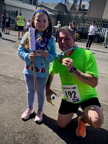 WindyWilson88's tweet photo. Windy says no long back from the Forfar 10k. Got to see my brother and niece for the first time in 2yrs, and I banged out my 3rd fastest 10k ever. No bad considering I did a tough 15 miler yesterday
Weather updates coming soon 🤟
#Familia #Forfar10k #GoWindy https://t.co/71Y4WlFtDV