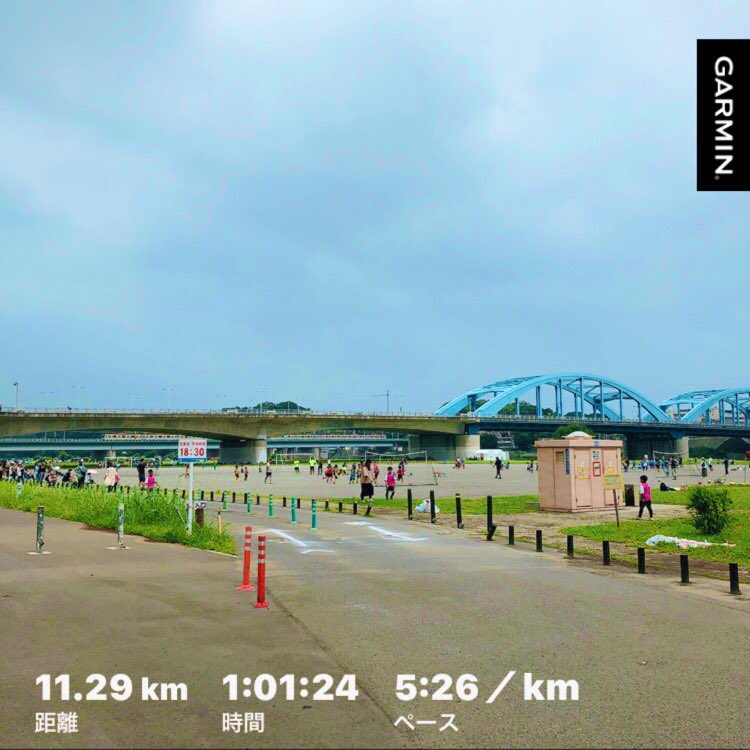 SG_tamtam's tweet photo. 昨日のラン。久しぶりに多摩川沿いで！
ようやく身体が動いてきたなと感じてきたのが9kmくらい。。それまでは身体が重くて重くて、、気分的な問題か暑さか栄養面か、、、？

#running #ランニング
#多摩川ラン
#saucony #サッカニー
#endorphinshift #エンドルフィンシフト https://t.co/oQK8eFq67O