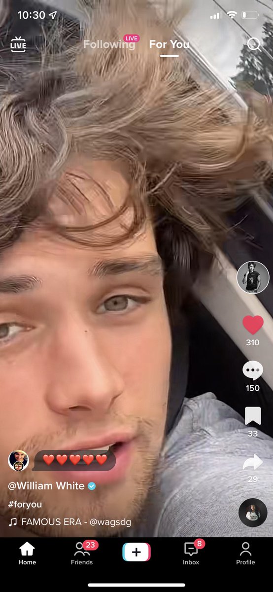 barberdmier's tweet photo. Will posted this video 11 minutes ago and it’s already on my fyp. 🙌🏻 #whiteyy18 #williamwhite #whiteyynation #goWillGo https://t.co/gCp27HYbmB