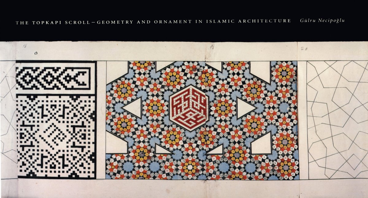 khalidsyossef's tweet photo. The Topkapı scroll : geometry and ornament in Islamic architecture : Topkapı Palace Museum Library MS H. 1956
Gülru Necipoğlu; Mohammad Al-Asad
PUB: Getty Publications https://t.co/LkvbIZz9CK