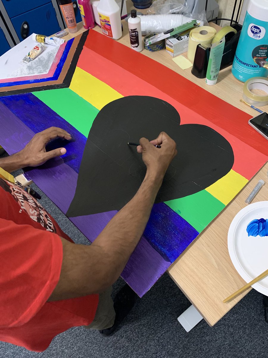 Laechelle Charles (@laechellec) on Twitter photo Sunday painting โฆ@WRAP174โฉ, getting ready for #manchesterpride next week. Both staff and residents found their inner artists โฆ<a href="/NPS_NAPT/">National Approved Premises Team</a>โฉ #EPOP #Aplife #PRIDE Sunday painting โฆ@WRAP174โฉ, getting ready for #manchesterpride next week. Both staff and residents found their inner artists โฆ<a href="/NPS_NAPT/">National Approved Premises Team</a>โฉ #EPOP #Aplife #PRIDE