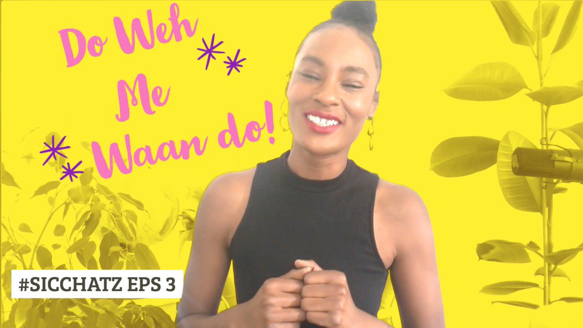 Sicnis's tweet photo. “Do Weh Me Waan Do!” ✨

*Non-Jamaicans read: Do What I Wanna!

Single by Choice, Not by Default - #SICchatz EPS 3

9pm: https://t.co/QsK4aQ2sd0

CC: @InhaleWitSic 🧘🏾‍♀️ https://t.co/ximE18vDkm