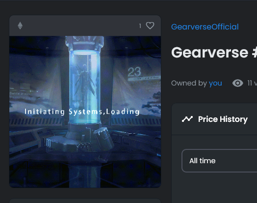 <a href="/GearverseNft/">Gearverse ⚠️ Sold Out ⚠️</a> レジェンド来ないかなぁ
