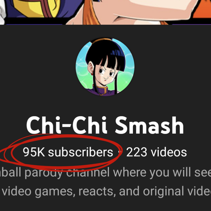 ChiChiSmash's tweet photo. WOOO 5K TO GO TIL 100K!! Y'all ready? https://t.co/0GvPf4A23S
