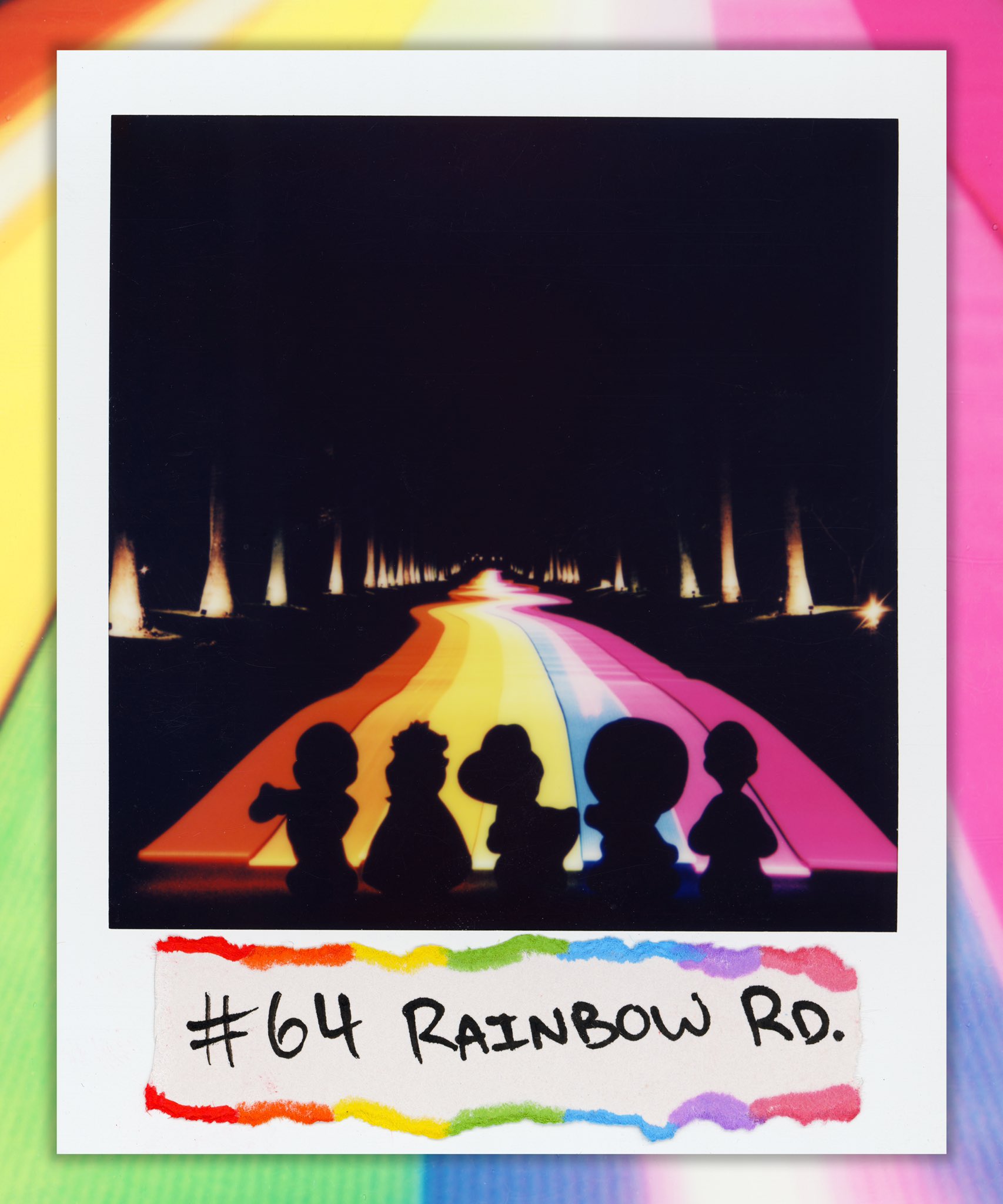 Polaroid Rainbow Photo Album