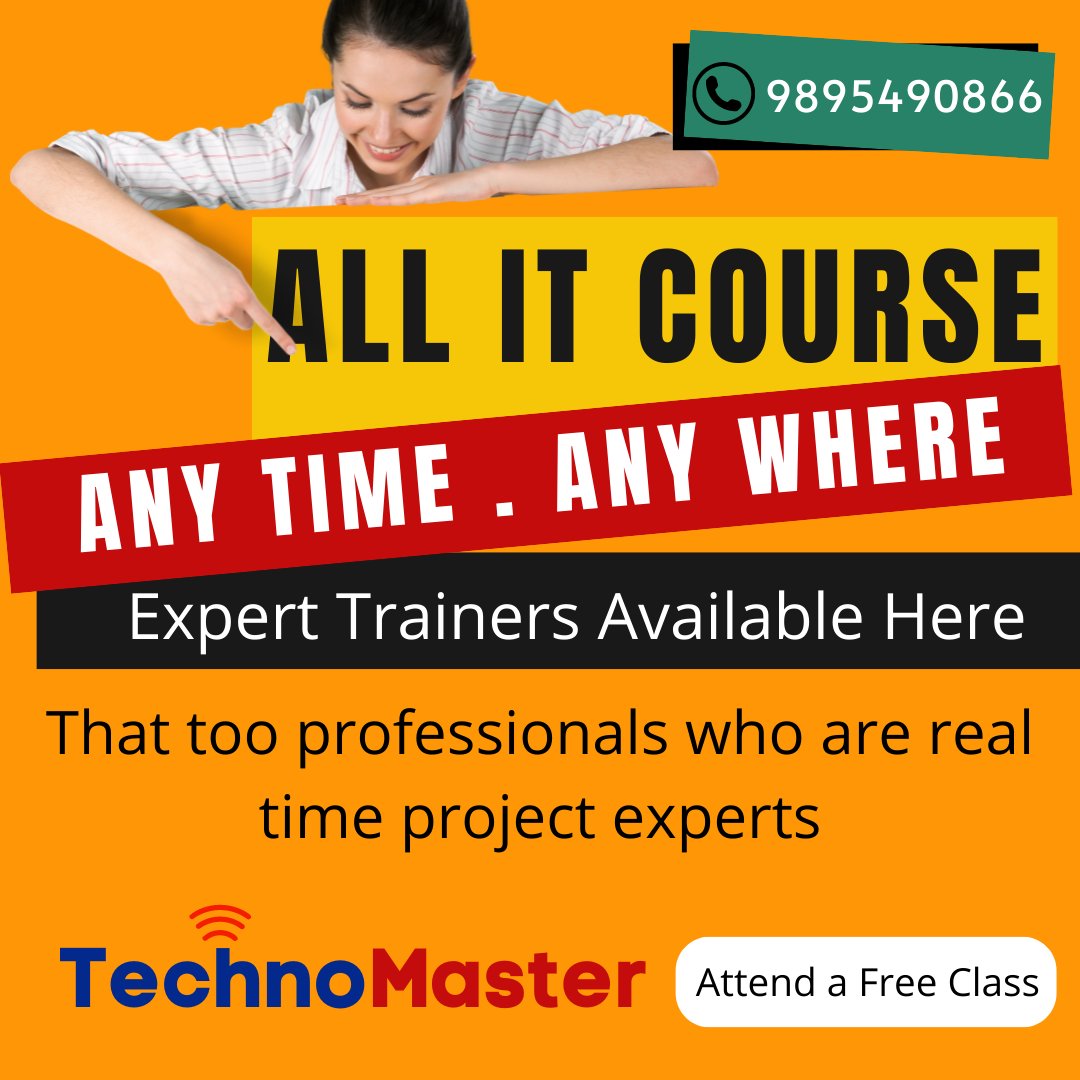 jilojose's tweet photo. All IT Courses. Any Time. Any Where. Visit https://t.co/EIsud9TdQ1 https://t.co/PfA4tOIREO