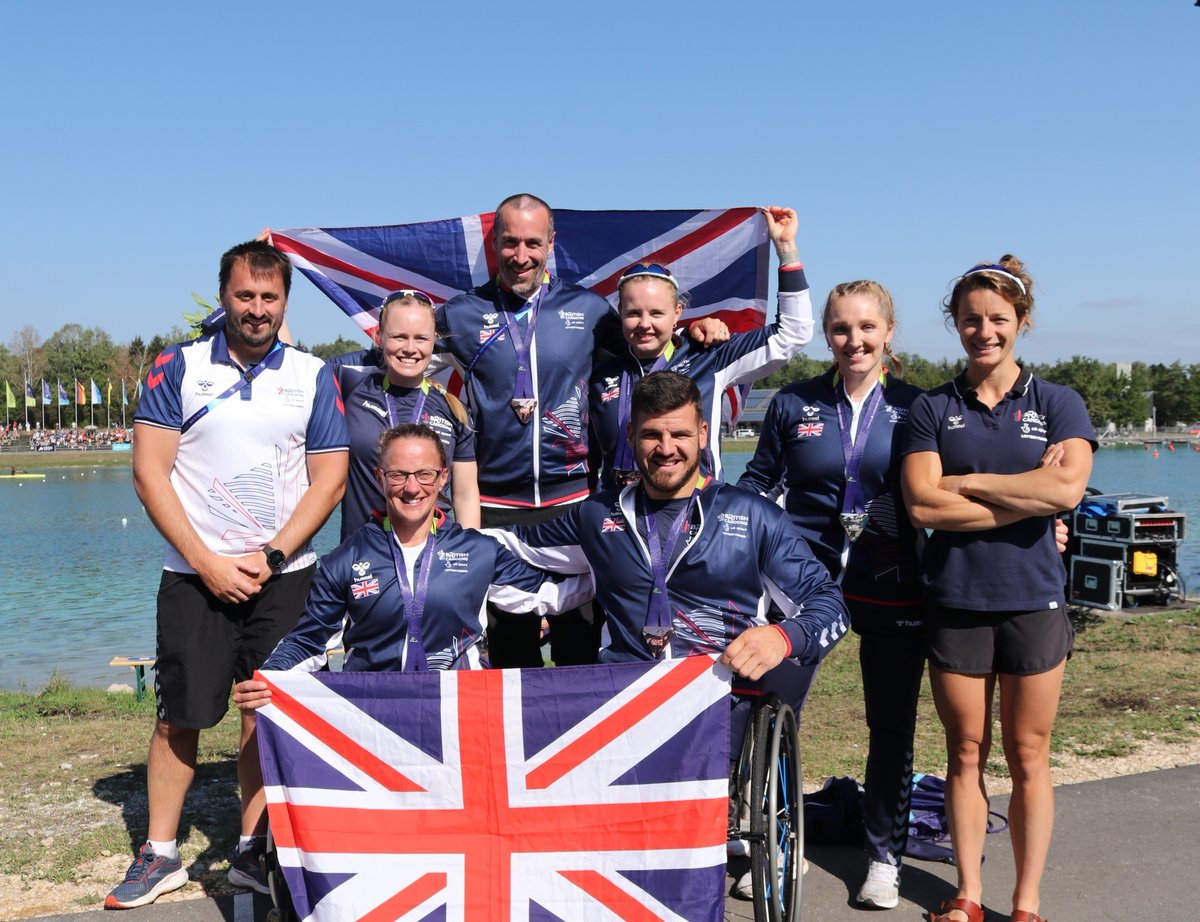🥇🥇🥈🥉🥉🥉

Six medals for the Brits to wrap up European Championships 

Great Britain’s Paracanoe athletes won another six medals on the final day of racing at the European Championships in Munich, taking their total to 11 for the week.

Read more 👇

orlo.uk/PK2ZV